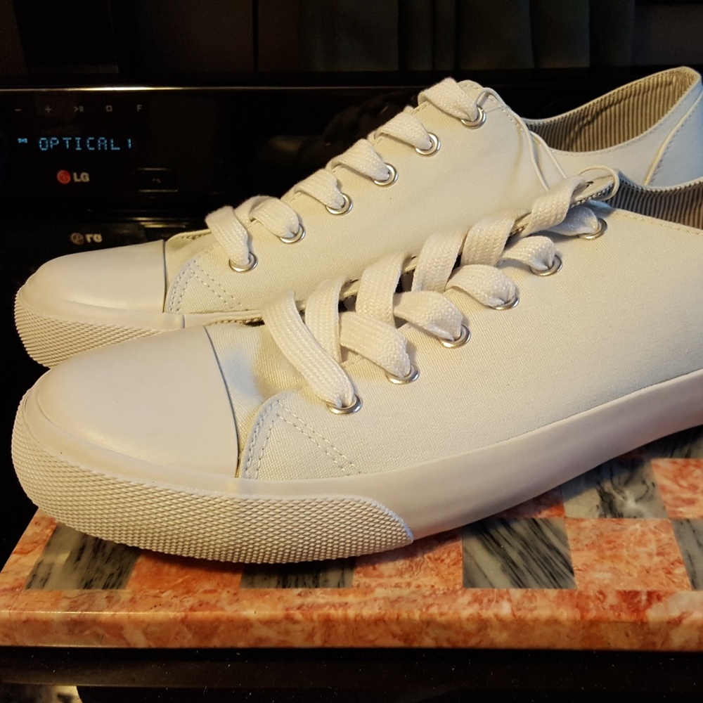 Women's Shoes, Mossimo, Lenia, White, Sneakers